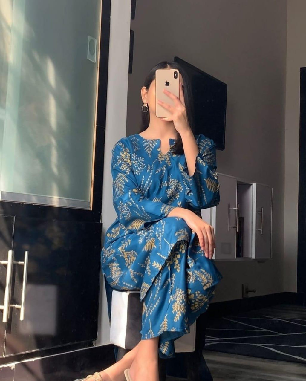 Luxury Arabic Linen 2pc | The Softest Stitched Printed Suit