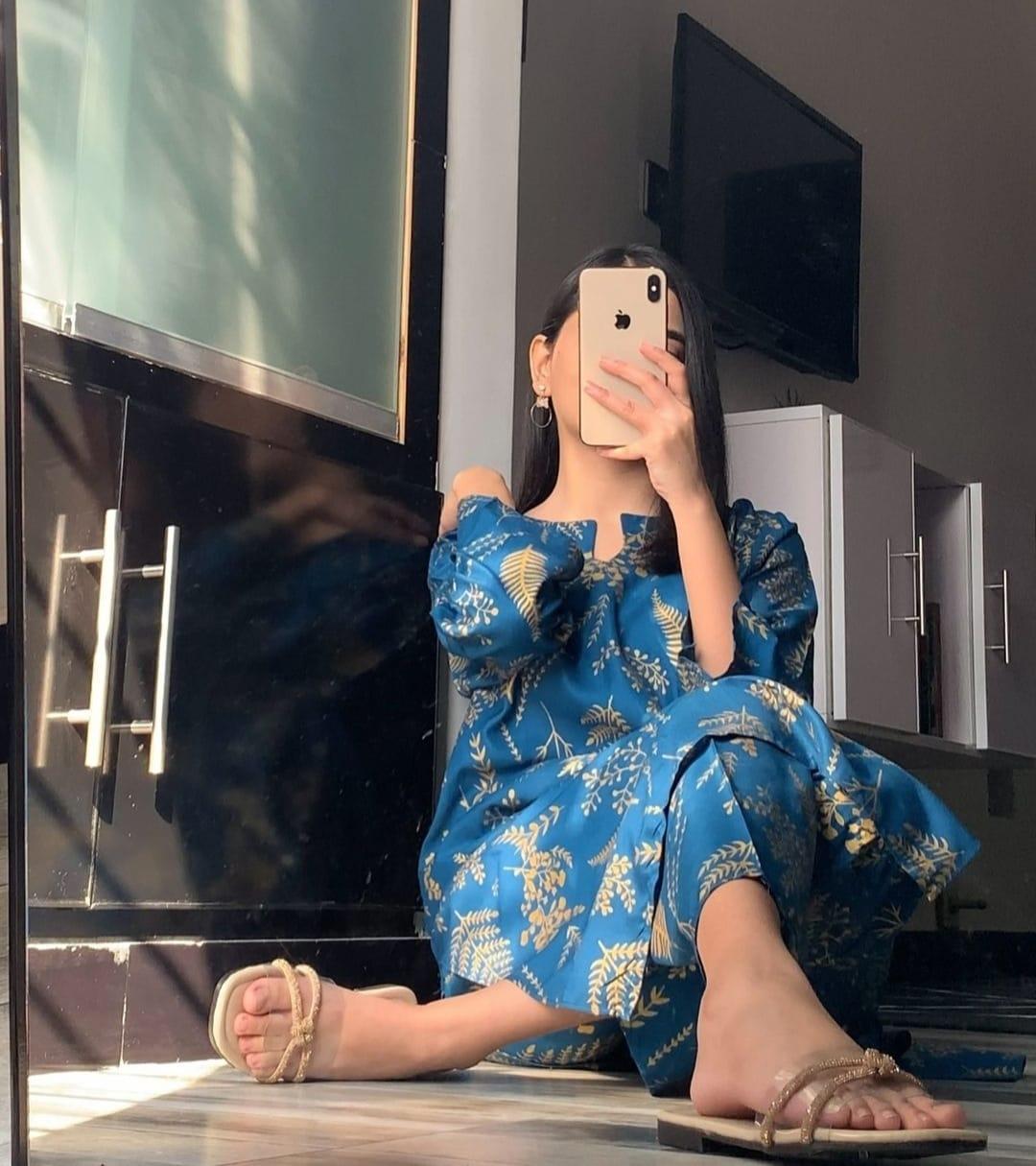 Luxury Arabic Linen 2pc | The Softest Stitched Printed Suit