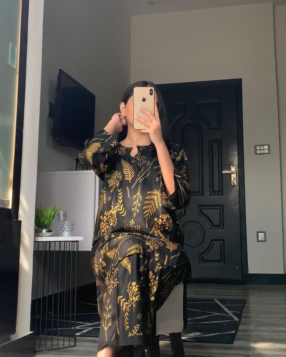 Luxury Arabic Linen 2pc | The Softest Stitched Printed Suit